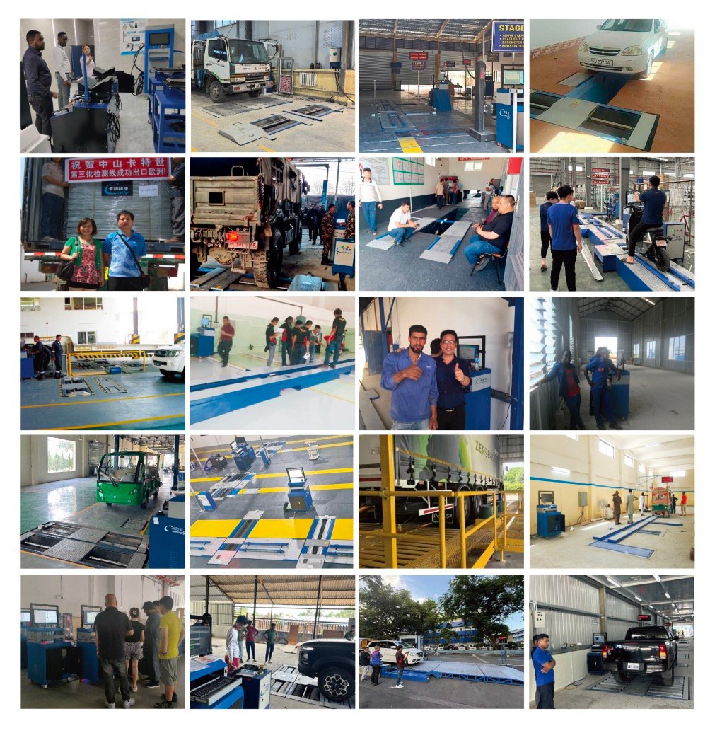 Roller 4-in-1 Vehicle Test Line – Brake, Axle Load, Suspension & Sideslip Testing System - Image 9